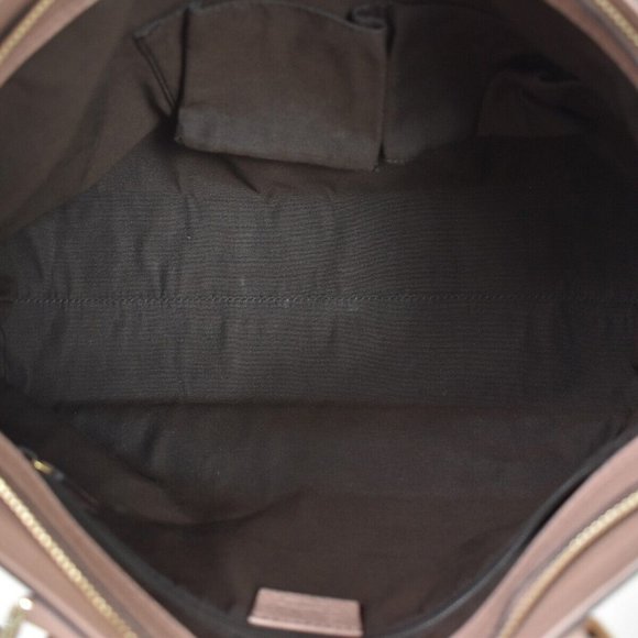 Authenticity Guaranteed GUCCI GG Logo 2Way Shoulder Hand Bag Bamboo Fringe - Picture 7 of 16